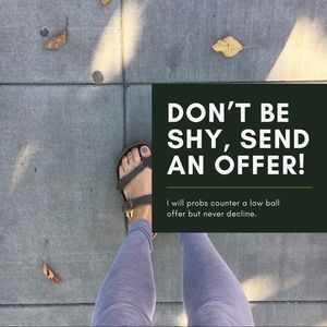 I’m negotiable! Send an offer:)
